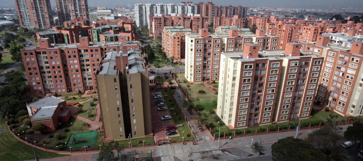 Auge de apartamentos en Colombia: casi la mitad de los hogares urbanos habita en propiedad horizontal