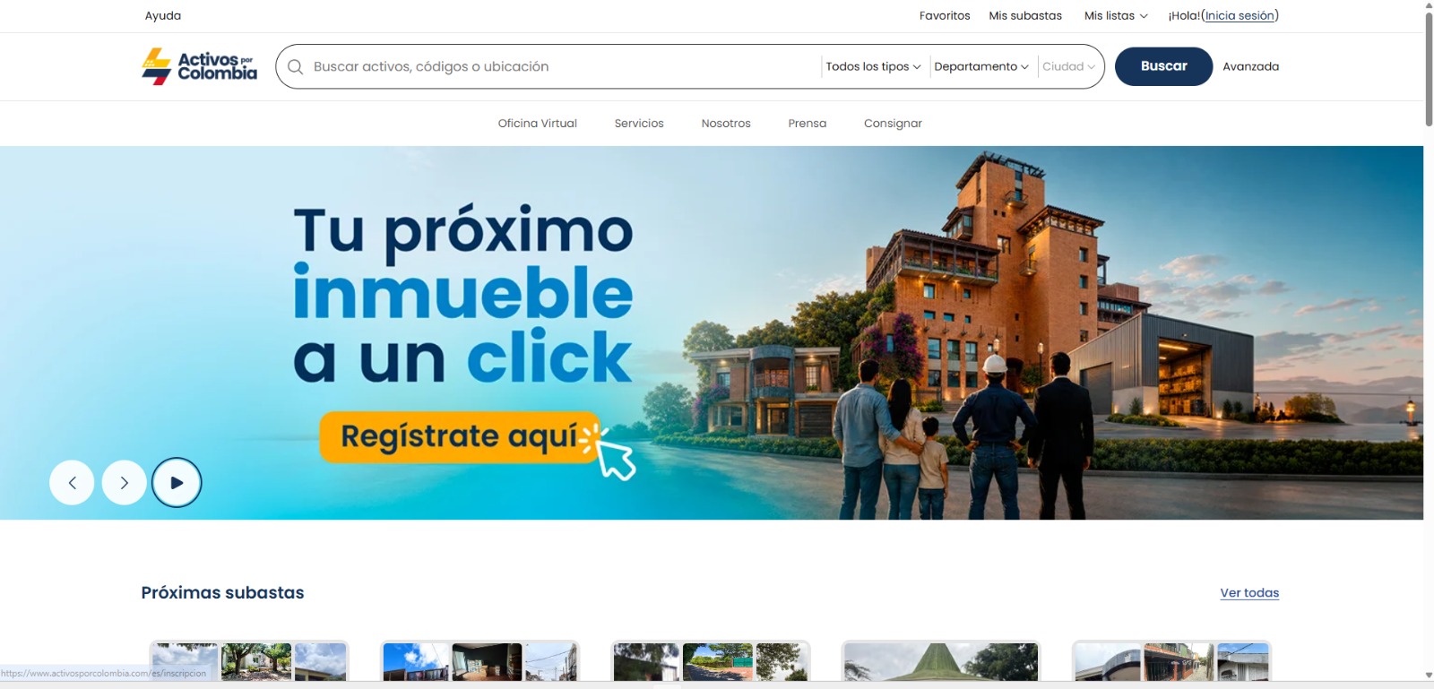 ¿Cómo funciona una subasta electrónica en Activos por Colombia? Paso a paso hacia una participación segura